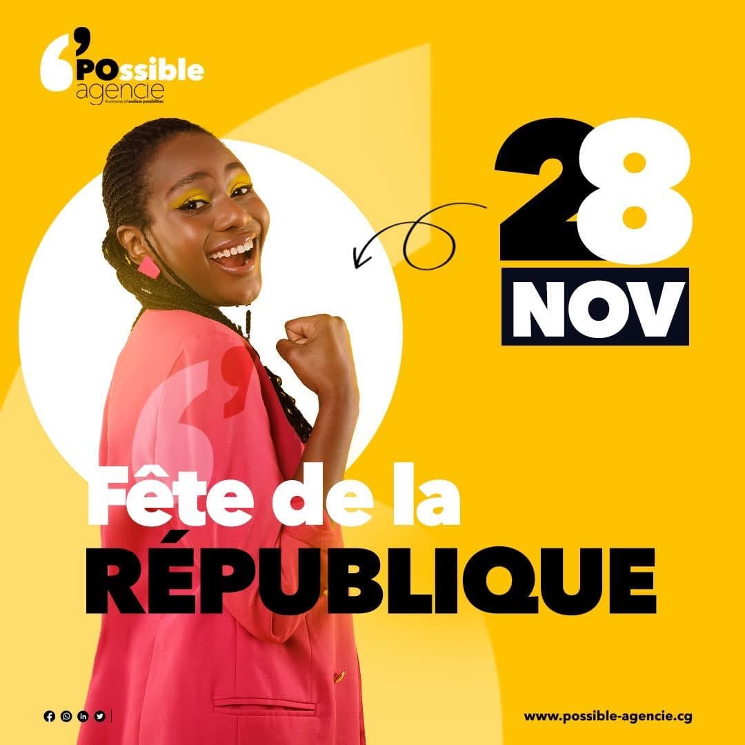 Publication de POssible Agencie pour la Fête de la République, le 28 novembre
